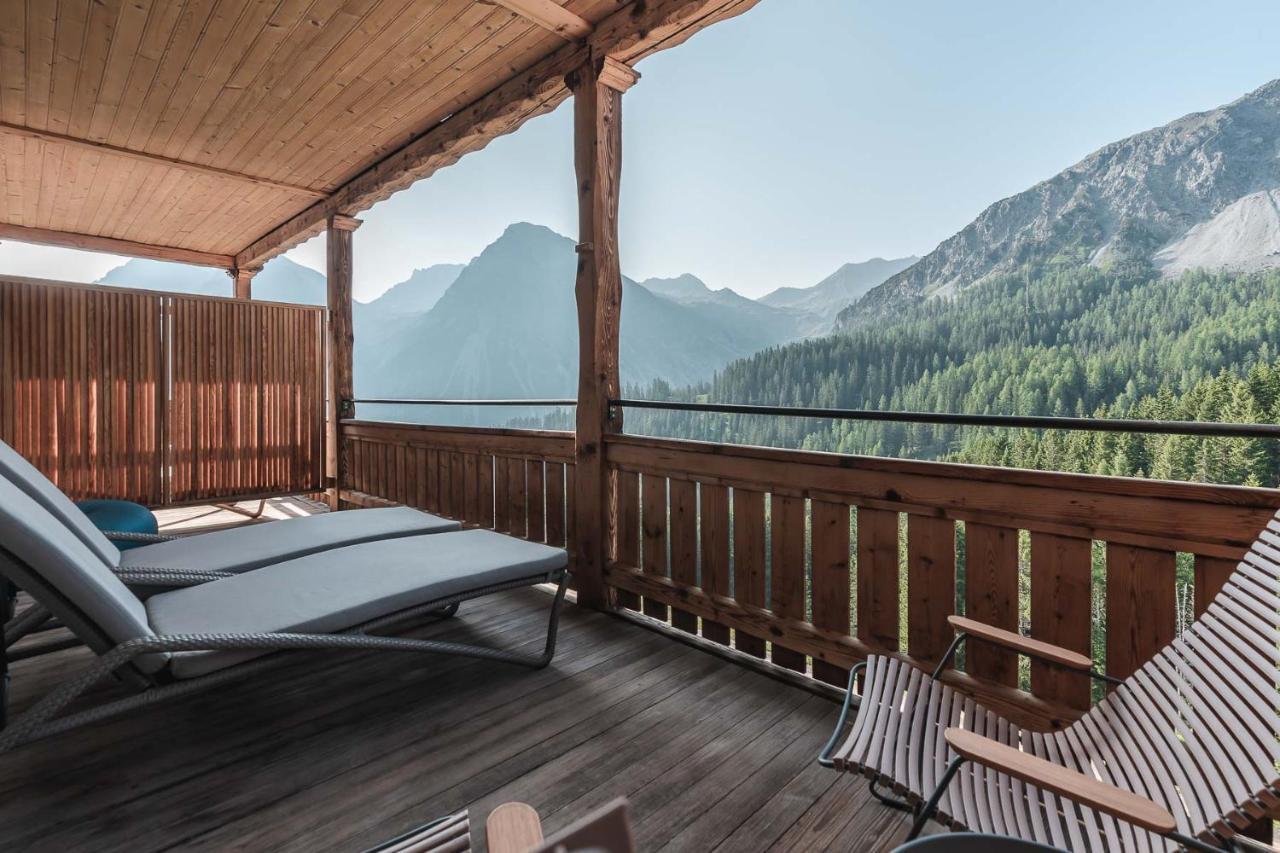 Hotel Alpensonne - Panoramazimmer & Restaurant Arosa Exterior photo