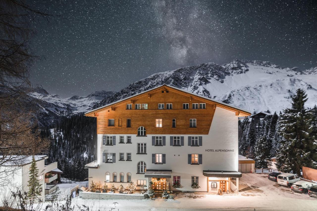 Hotel Alpensonne - Panoramazimmer & Restaurant Arosa Exterior photo