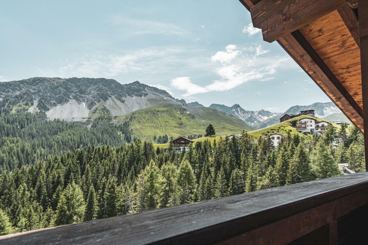 Hotel Alpensonne - Panoramazimmer & Restaurant Arosa Exterior photo